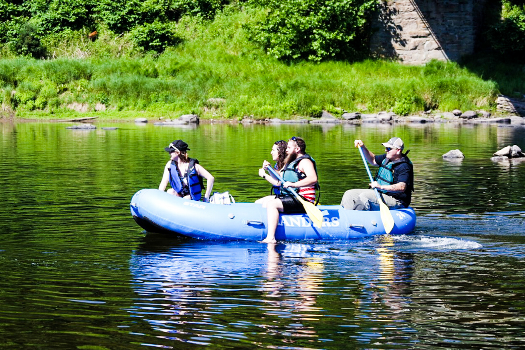 white water rafting delaware river