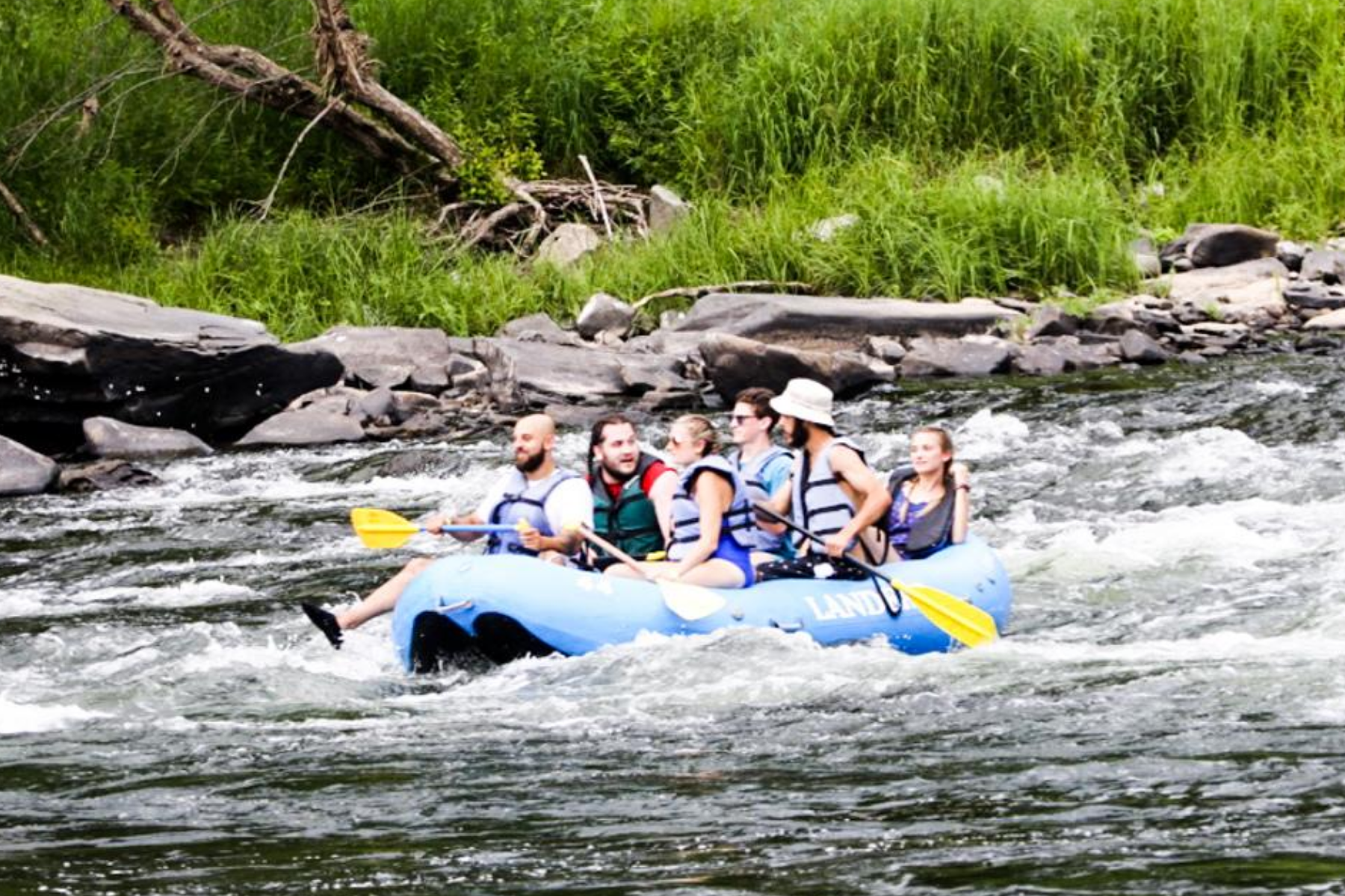 rafting delaware river