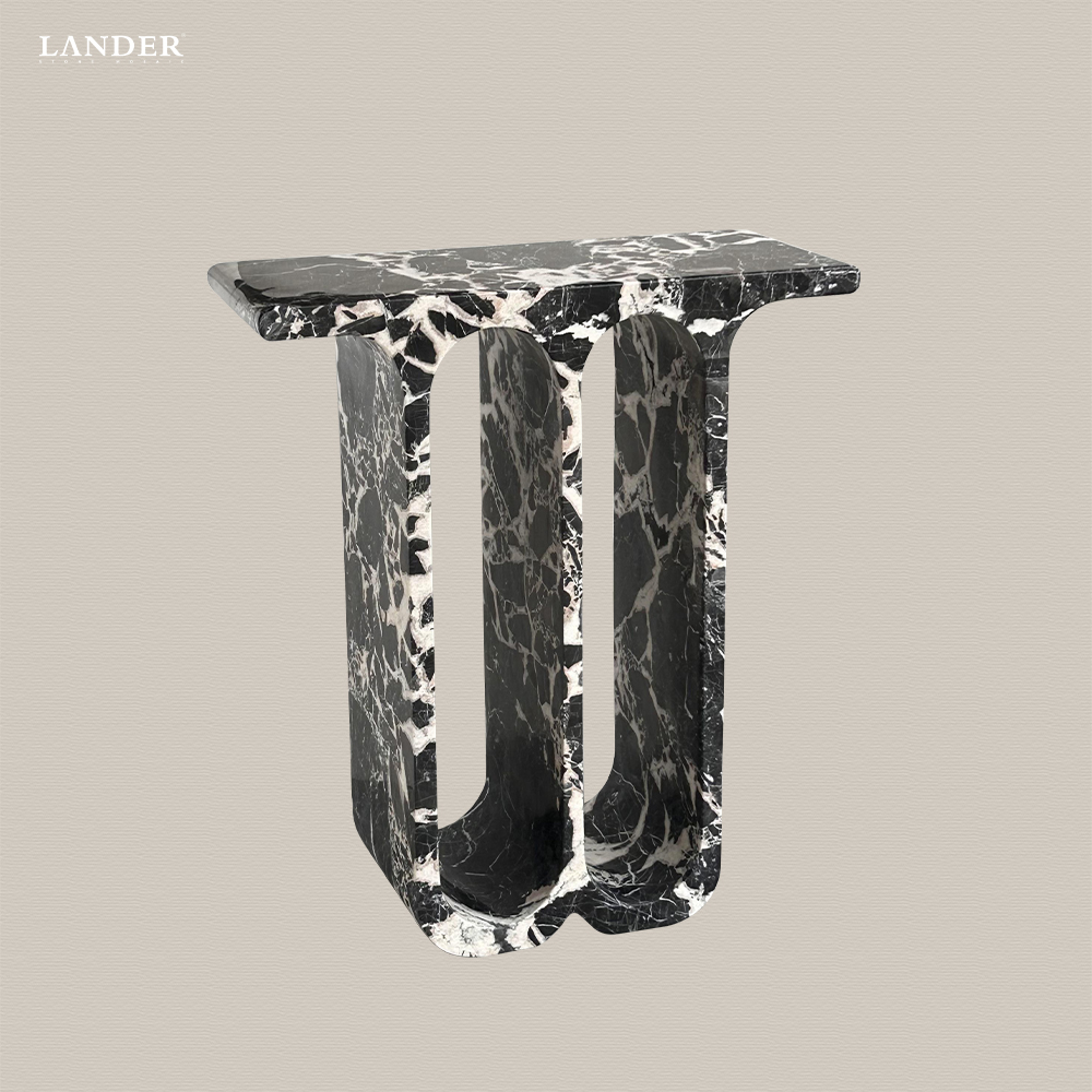 Marble console table
