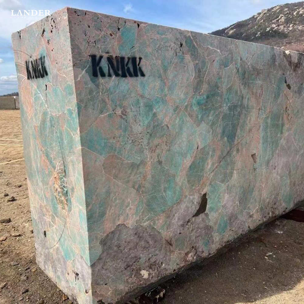 Amazon Green Amazonite Marble Slab - LanderStone