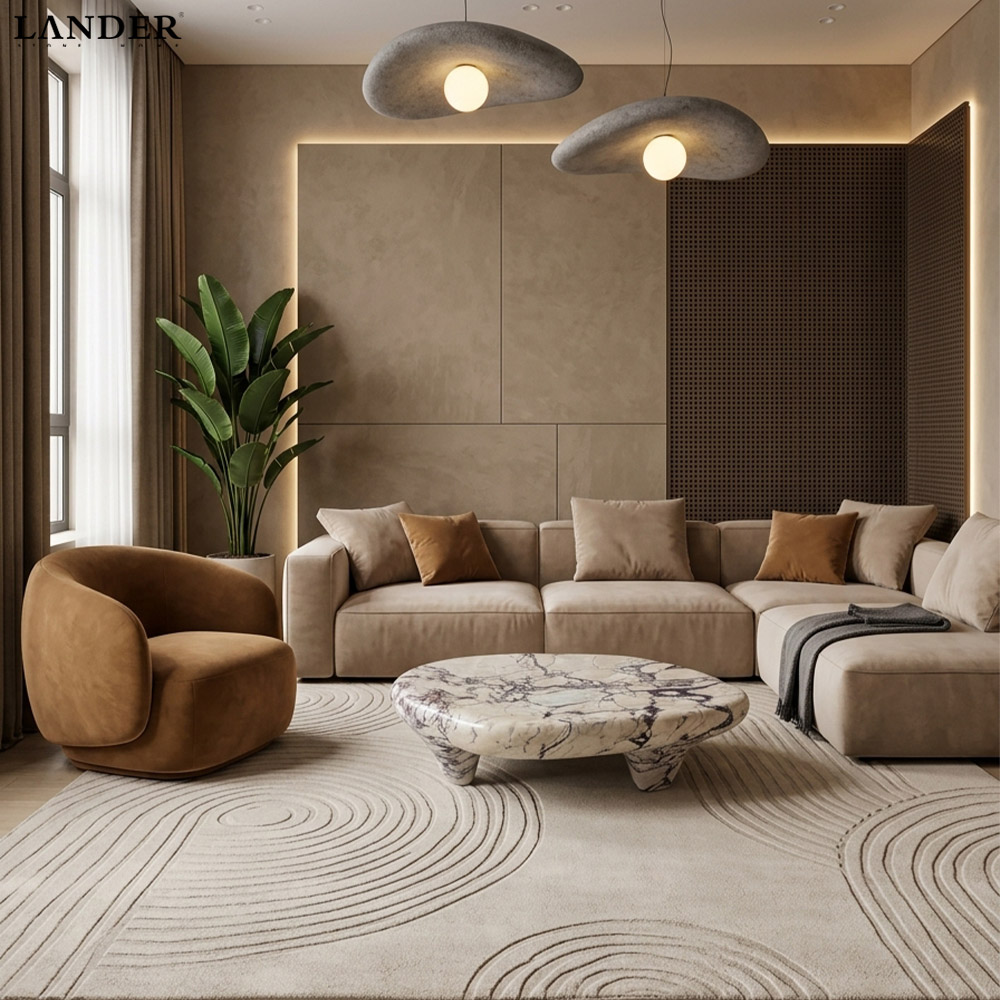Calacatta Viola Marble Coffee Table