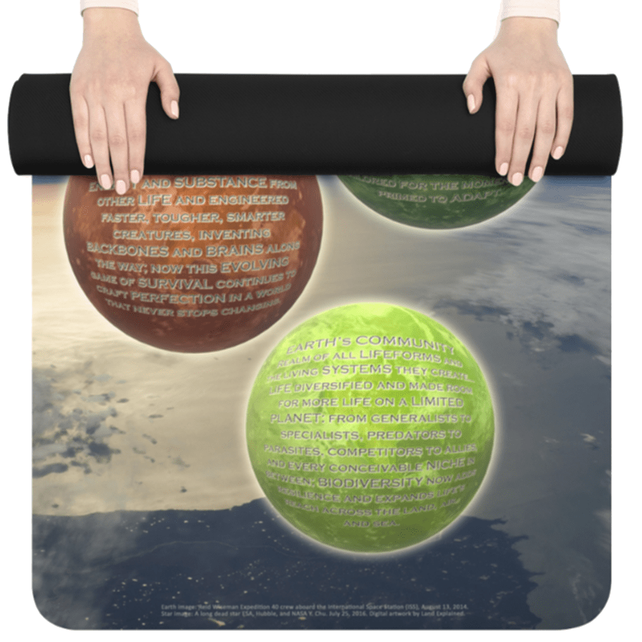 Earth's Realms Yoga Mat