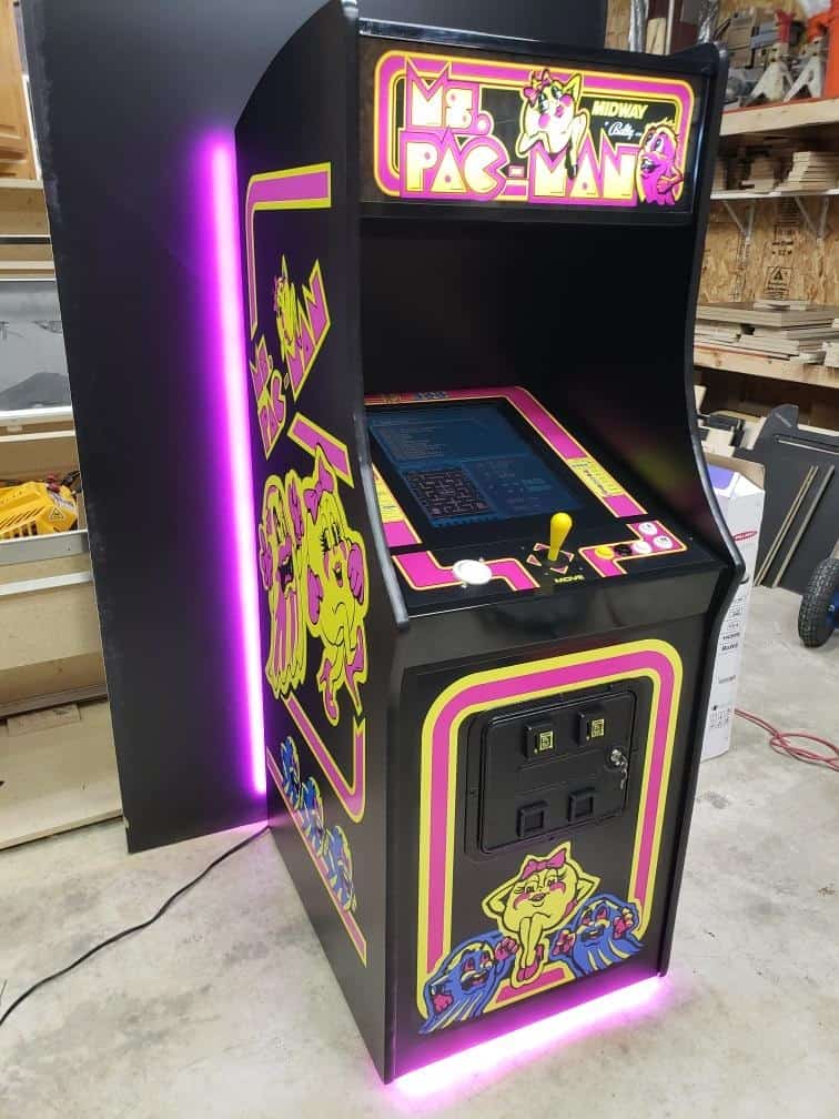Shop wayfair for the best pac man arcade machine. Ms Pac Man Black Limited Edition Full Size Arcade Free Usa Shipping Land Of Oz Arcades