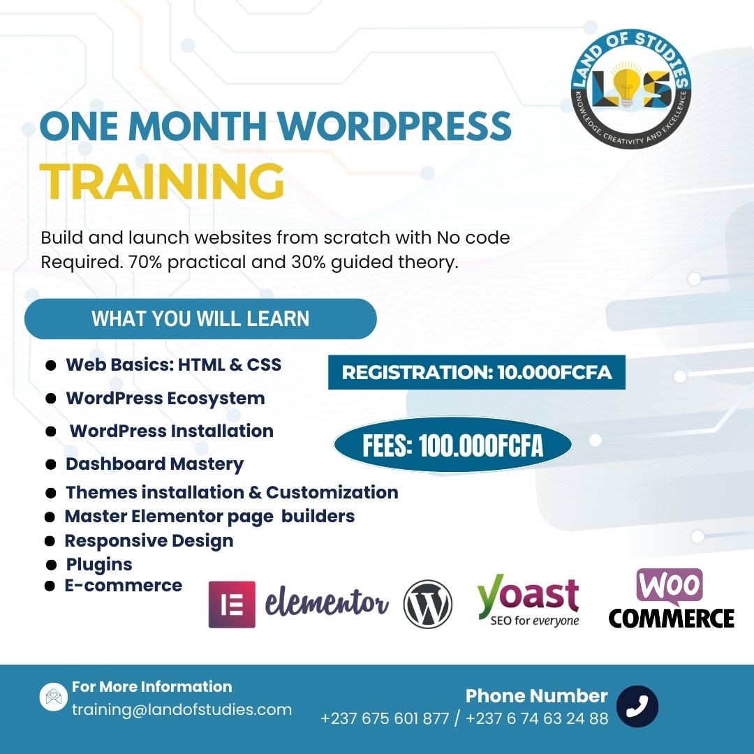 wordpress web design courses