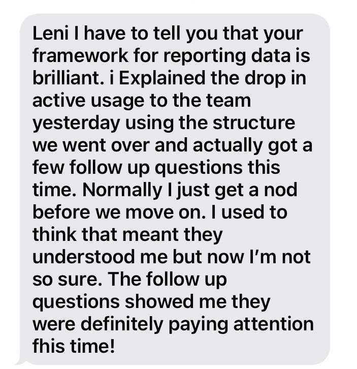 Message from August about his results