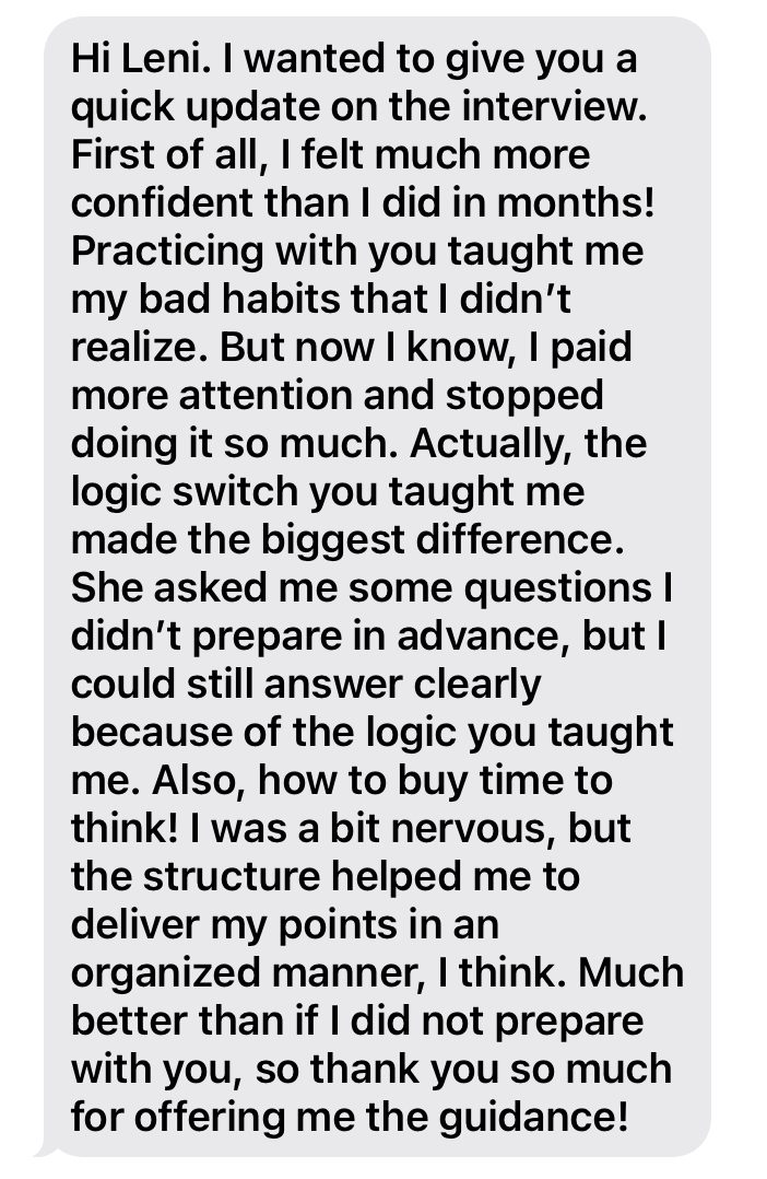 Message from Ryan about his results