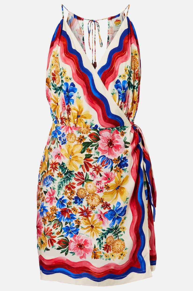 Farm Rio Floraline Mini Dress Laneway Boutique