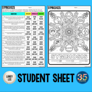 Symbiosis practice worksheet with answer key