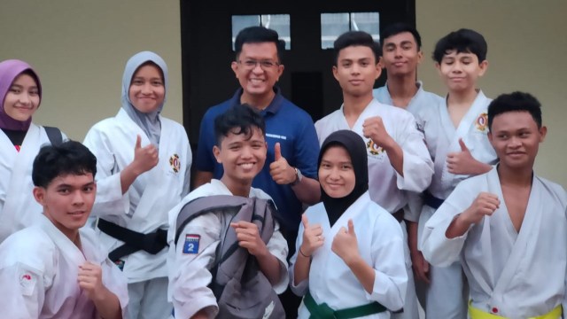 Tinjau Persiapan PON XX, Wawako Payakumbuh Tekankan Persaudaraan Kempo