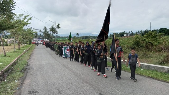 Ratusan Anak Silek Se Payakumbuh dan Lima Puluh Kota Ikuti Napak Tilas PDRI