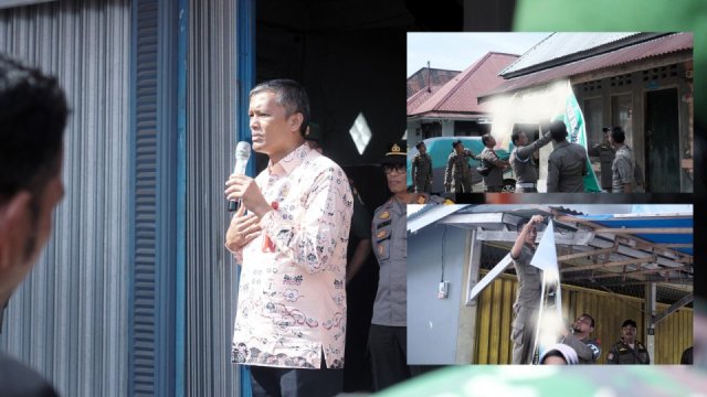 Pj Wako Pariaman Pimpin Apel Gabungan Tim Penertiban APK Pemilu
