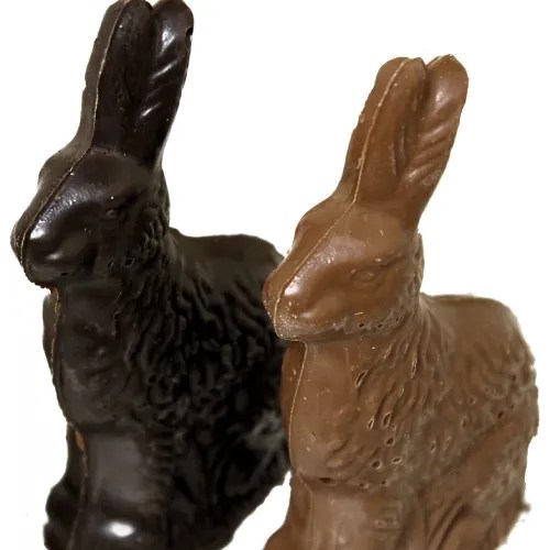 5.5 inch hollow Easter bunny