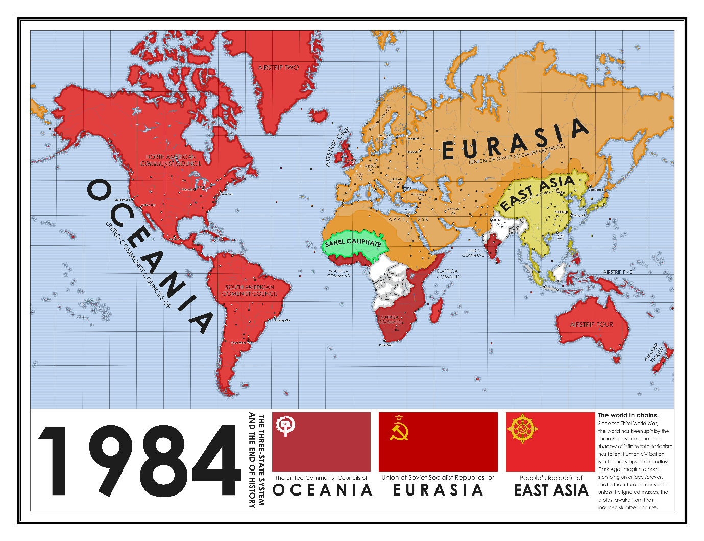 1984 George Orwell Eastasia 1984 