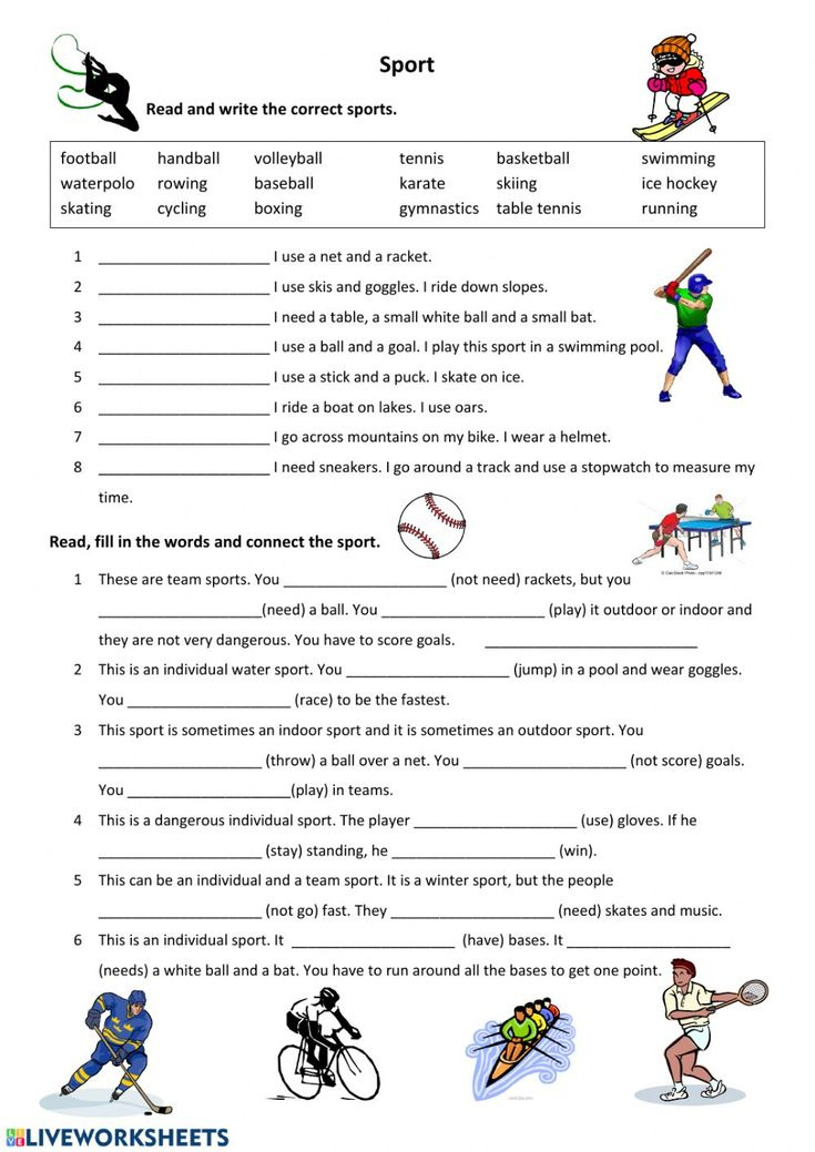 English second language free worksheets