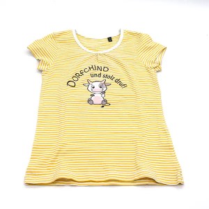 T-Shirt individuell bedruckt von Lani buschisache Hellikon Dorfchind und stolz druf