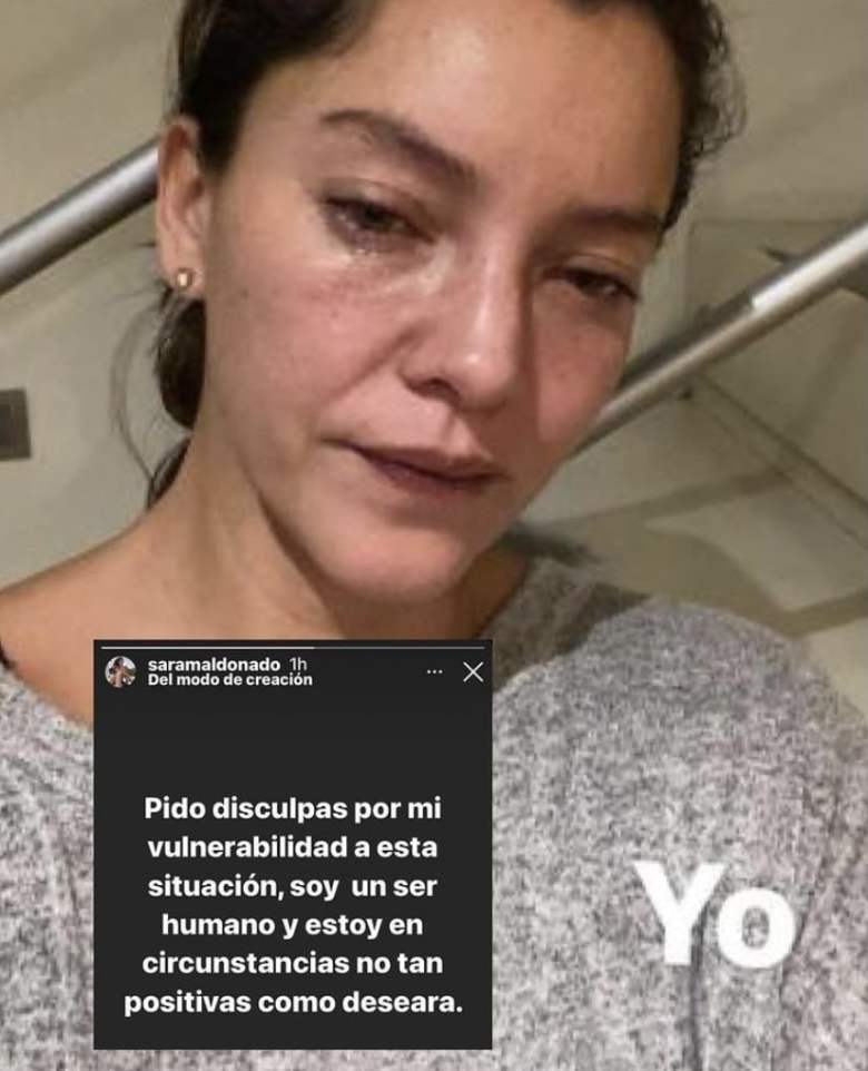  Sara Maldonado exhibe infidelidad y aborto, después se disculpa