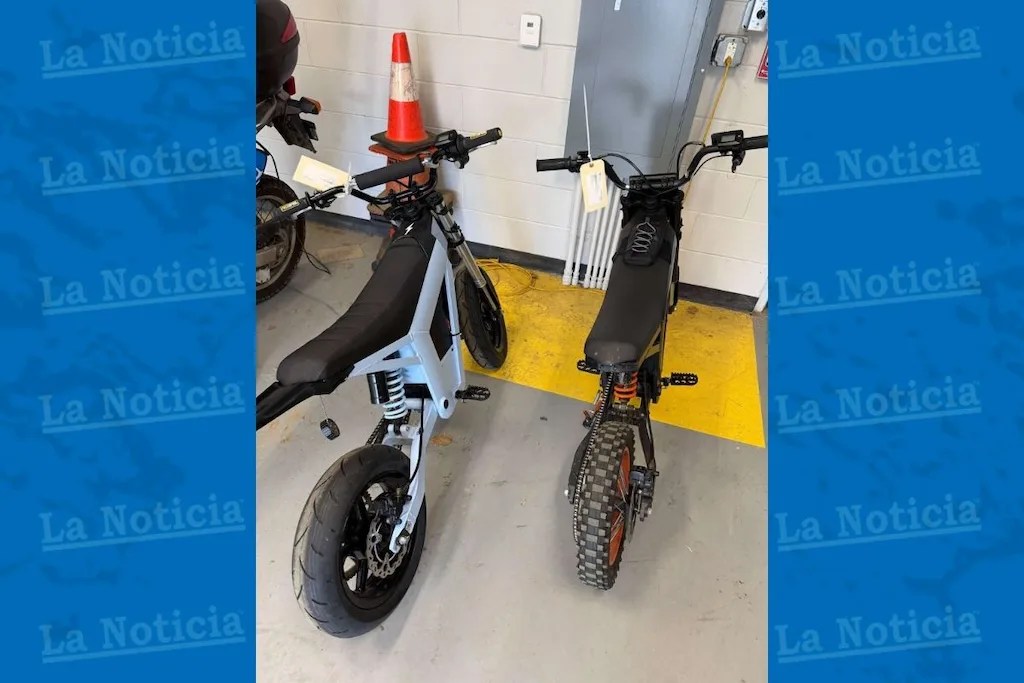 Arrestan a niños de 11 años que huyeron en bicicletas eléctricas