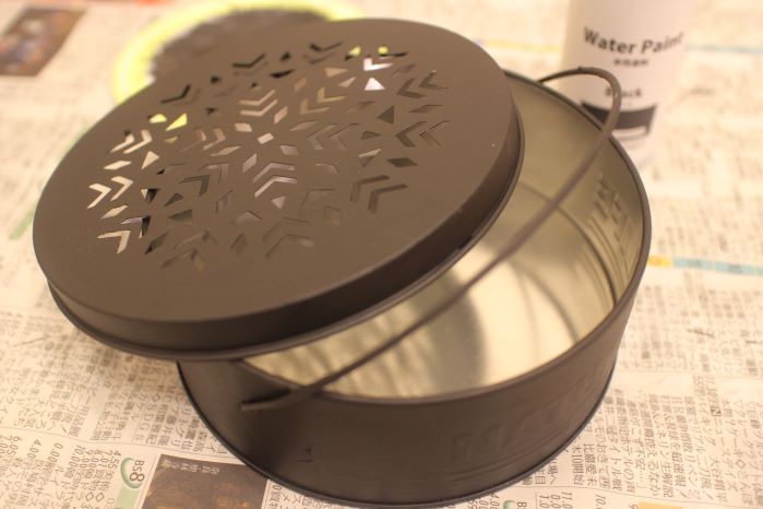 アン☆様♥♥♥専用です。112 持ち手付き蚊取り線香缶大、リメ缶 アン☆様♥♥♥専用です。112 持ち手付き蚊取り線香缶大、リメ缶