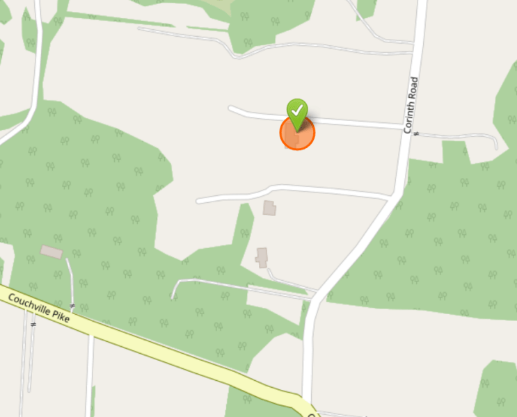 6201 Corinth Rd Map