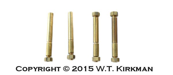Eclipse Lantern Bell Post and Nut Set