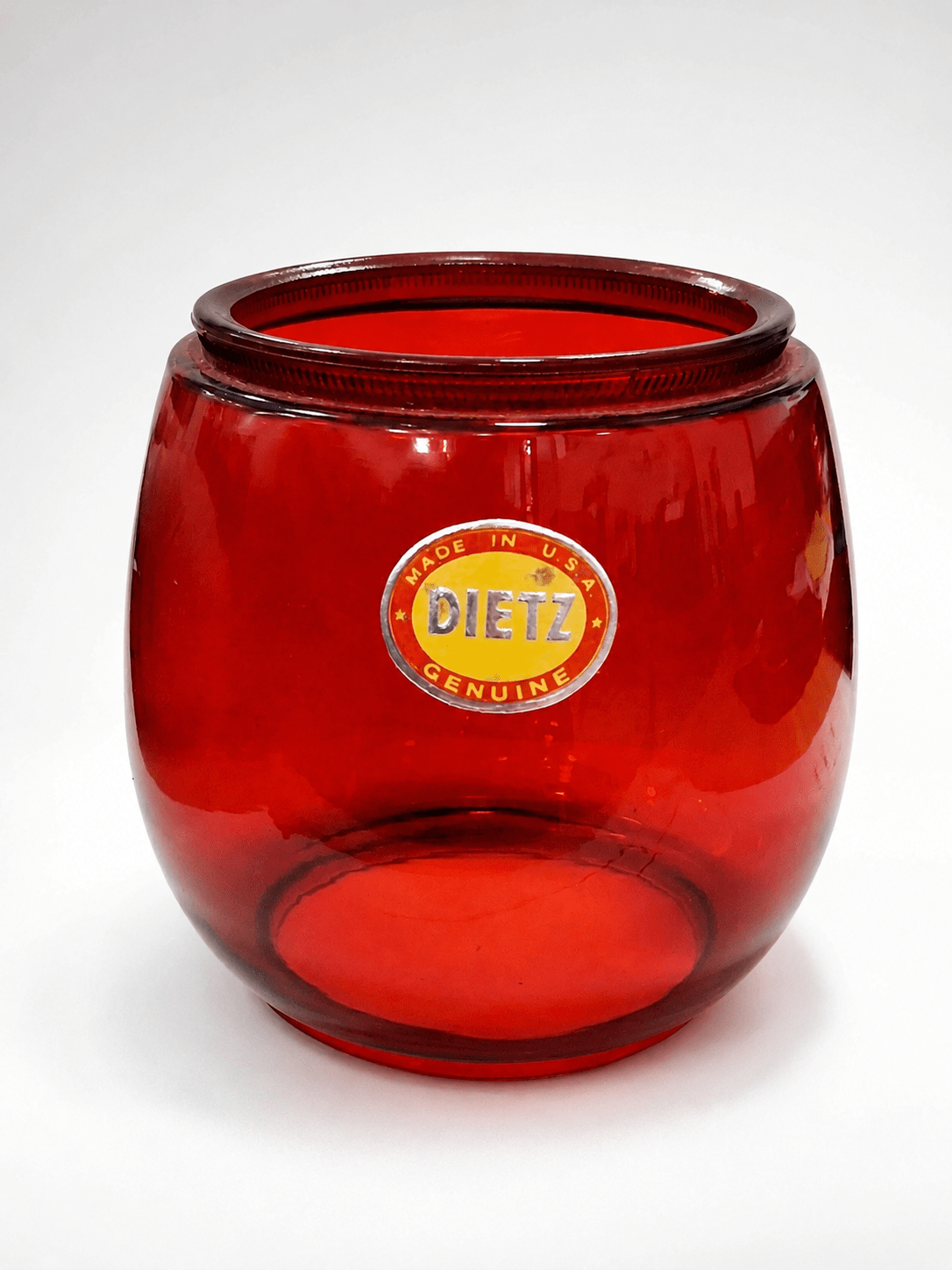 Vintage Dietz #851 Solid Color Red Little Wizard Globe