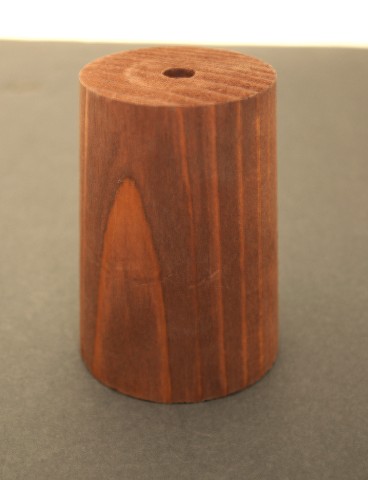 W.T. Kirkman Redwood Post-Lamp Taper Plugs