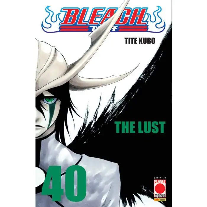 Copertina di Bleach Tite Kubo, numero 40, con protagonista ichigo kubo e elementi manga.