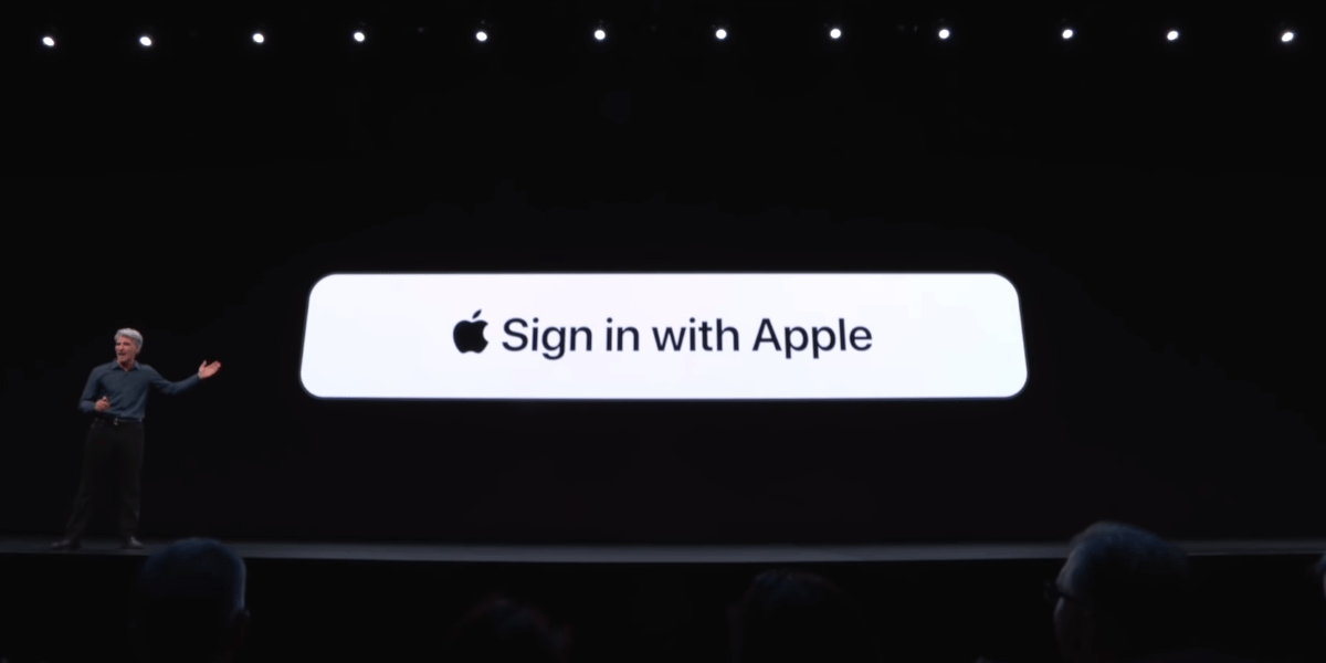 Présentation de la fonctionnalité Sign In with Apple au WWDC 2019