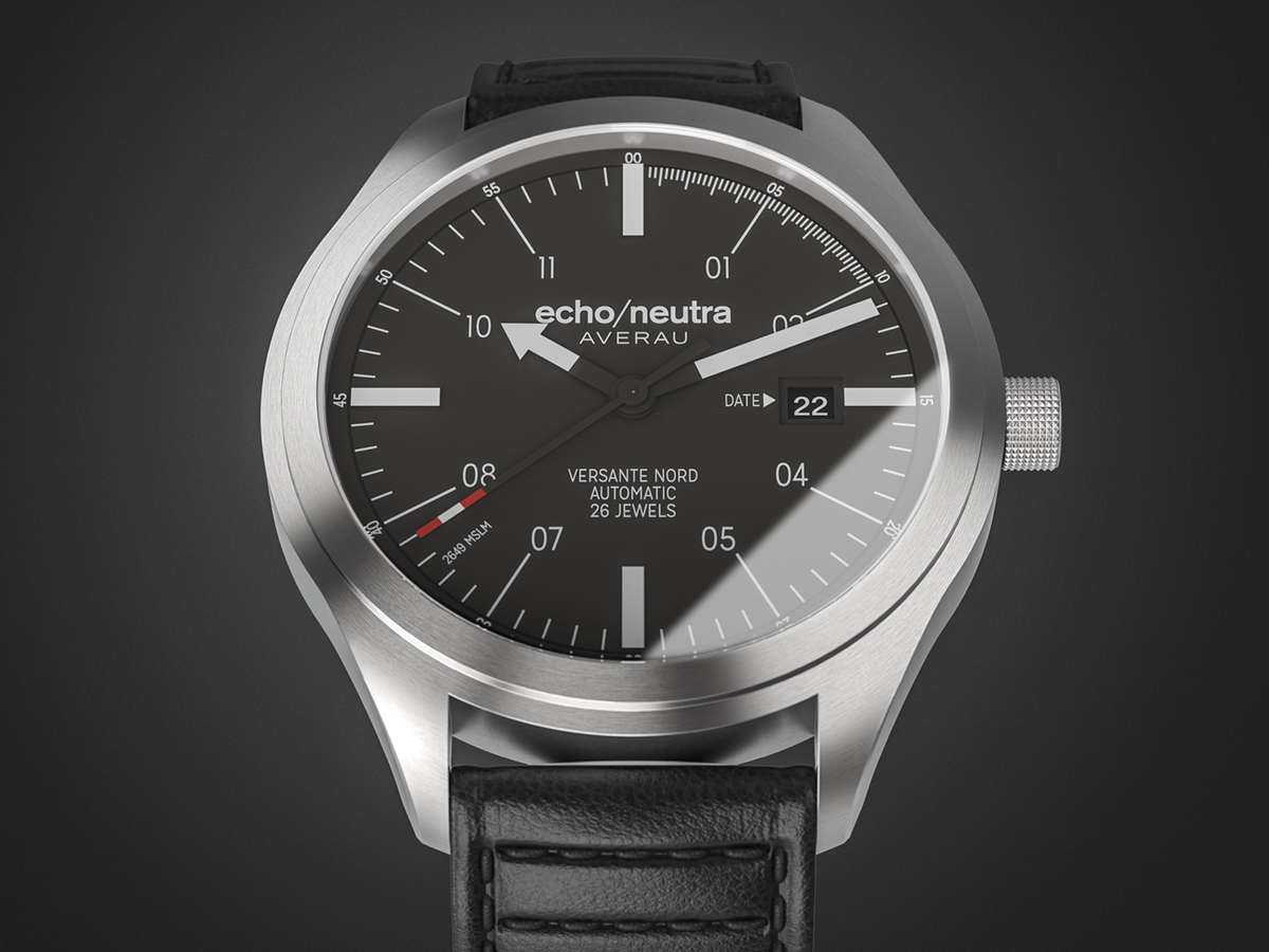 Echo / Neutra, la montre italienne et Swiss-Made