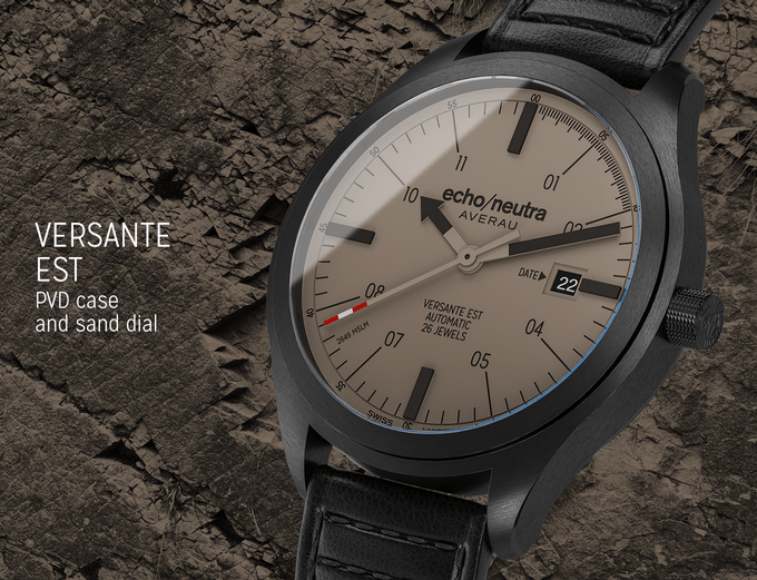 Echo / Neutra, la montre italienne et Swiss-Made
