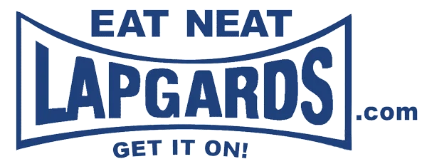 Eat Neat. Lapgards.com. Get it on!