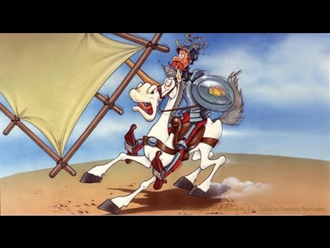 Don Quijote y La aventura de los molinos