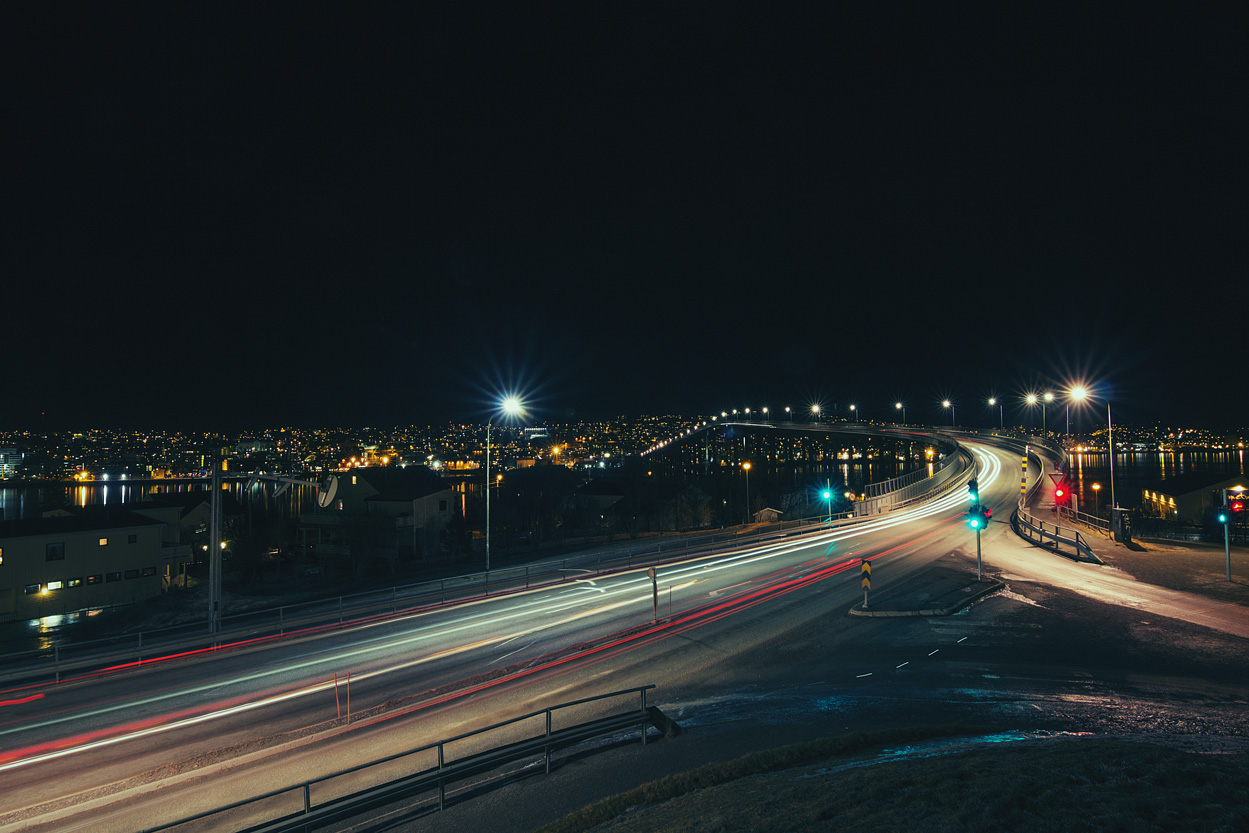 Tromsø at night