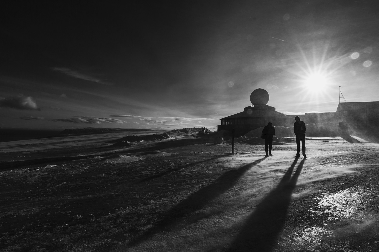 At the end of the world.
