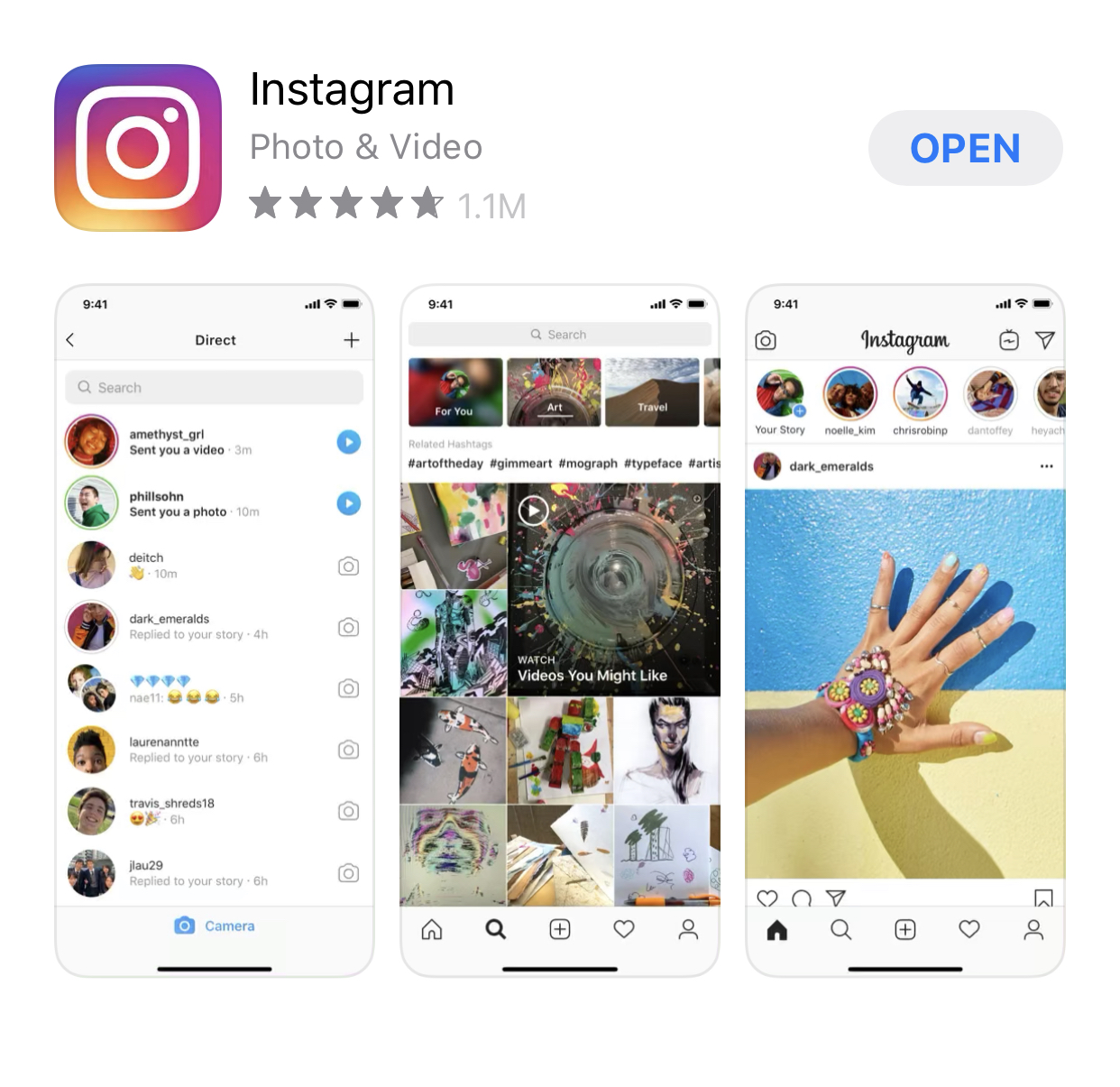instagram app