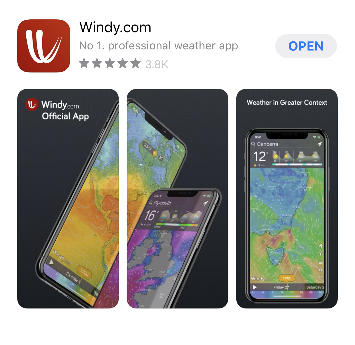 Windy app