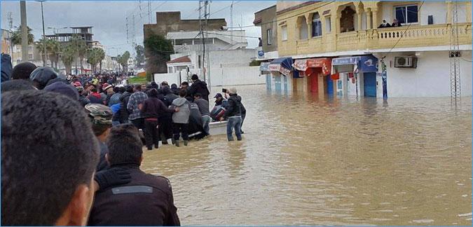 Inondations letemps