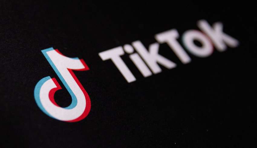 Иллюстрация показывает логотип Tiktok