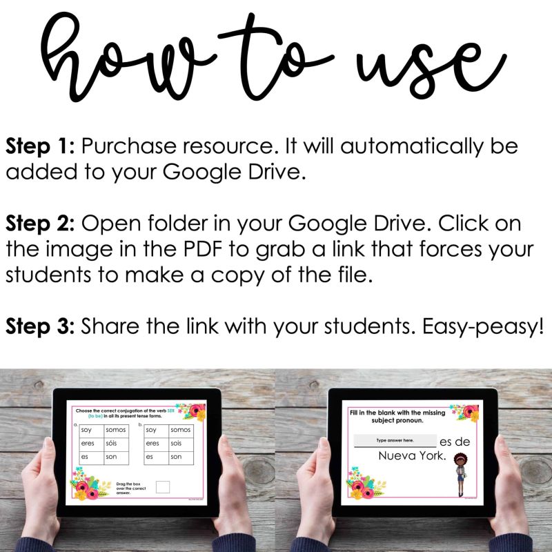 Ser Digital Task Cards For Google Slides La Profe Plotts - Download Incredible Landscape Picture | Retina