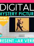 Master Spanish conjugation - full digital chart set