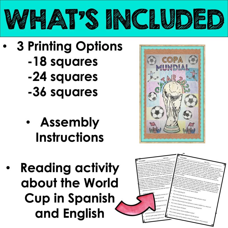 World Cup Collaborative Poster La Profe Plotts - Landscape Design Collection - High Resolution Quality