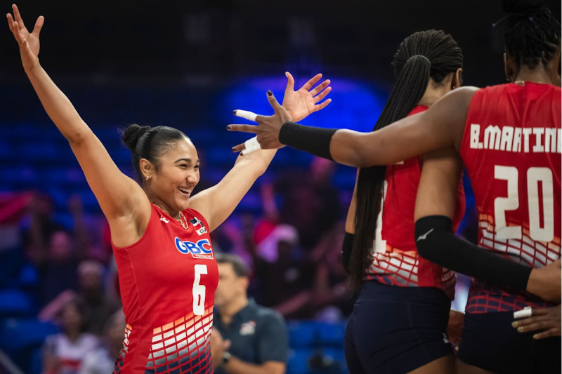 Reinas del Caribe vencen a Tailandia 3-0 y rompen racha negativa en la Liga de Naciones