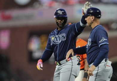 Yandy Díaz impulsa en la 9na la carrera del triunfo de Rays sobre Gigantes