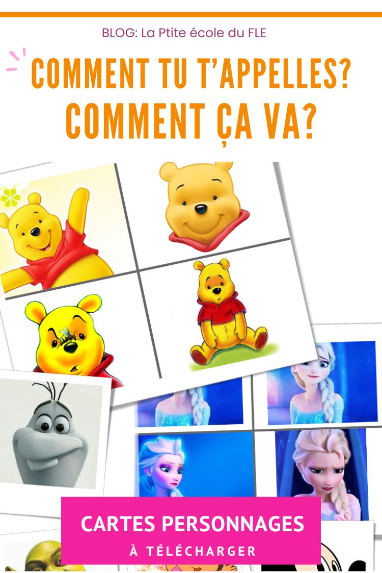 La présentation en français cours de FLE