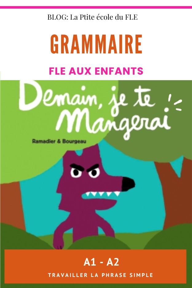 Grammaire FLE aux enfants