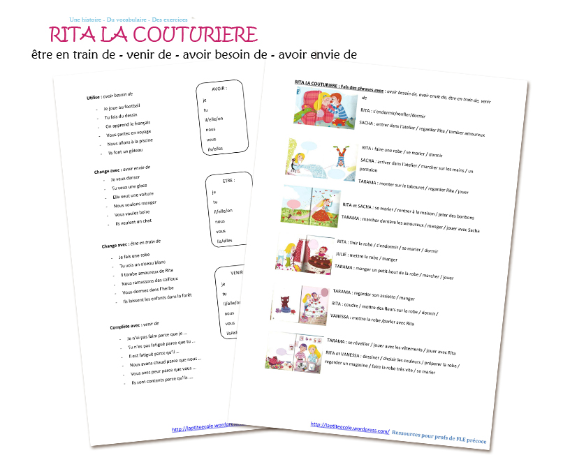 Lecture français facile A2 FLE enfants exercices PDF