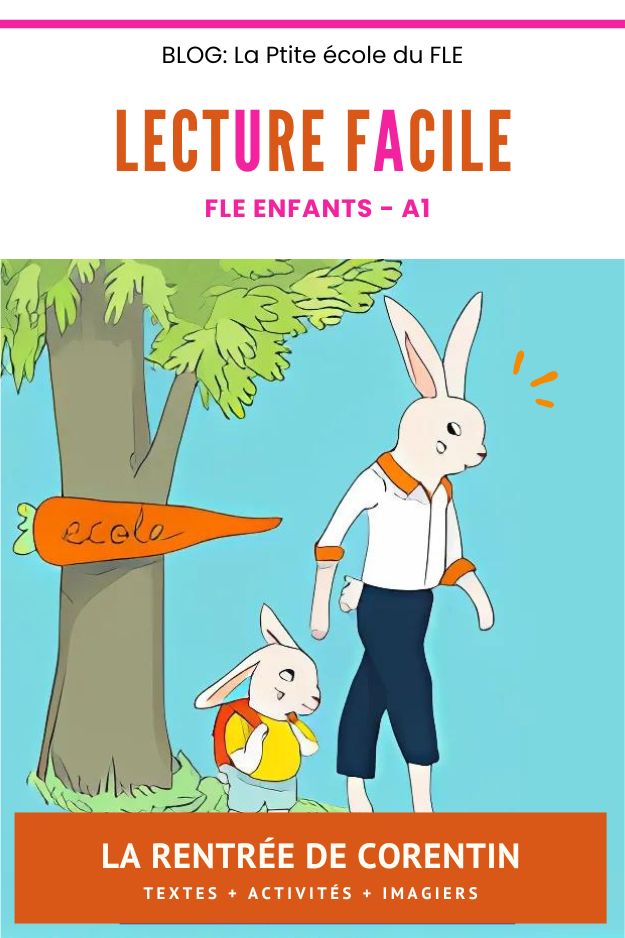 Lecture FLE pour la rentrée débutant