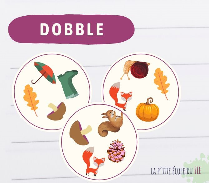 Vocabulaire automne FLE