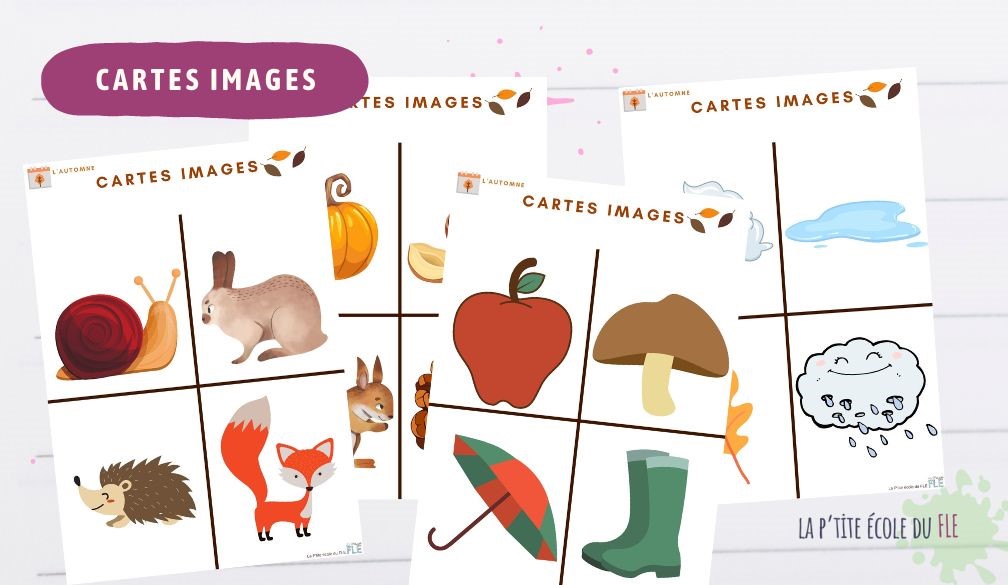 Flashcard Automne