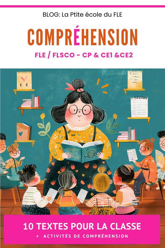 Activité de compréhension orale FLE Cycle 2